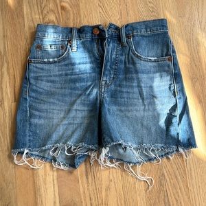 Madewell High Rise Denim Shorts - 24